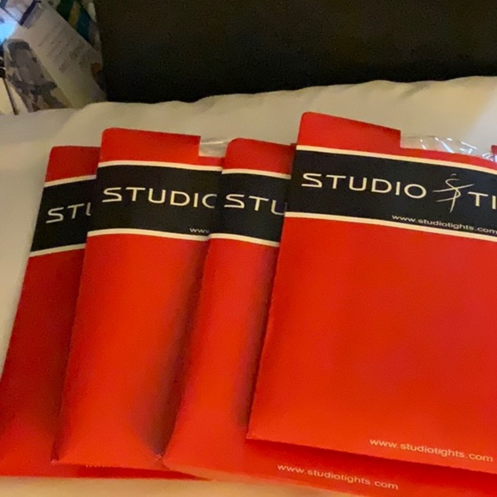 4 pair Studio Tights in Ballet Pink